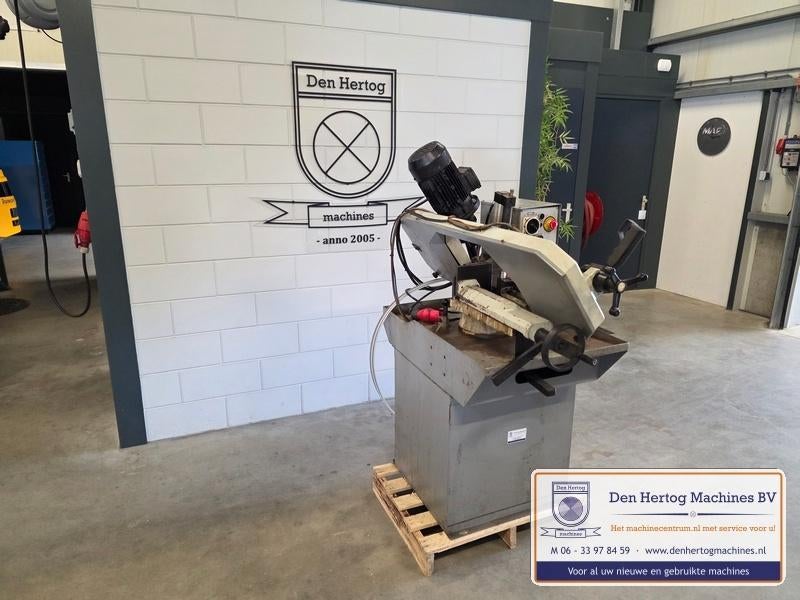 Bandzaagmachine Wisent LZ280S met daalcilinder semi half aut, Doe-het-zelf en Verbouw, Gereedschap | Zaagmachines, Ophalen, Gebruikt