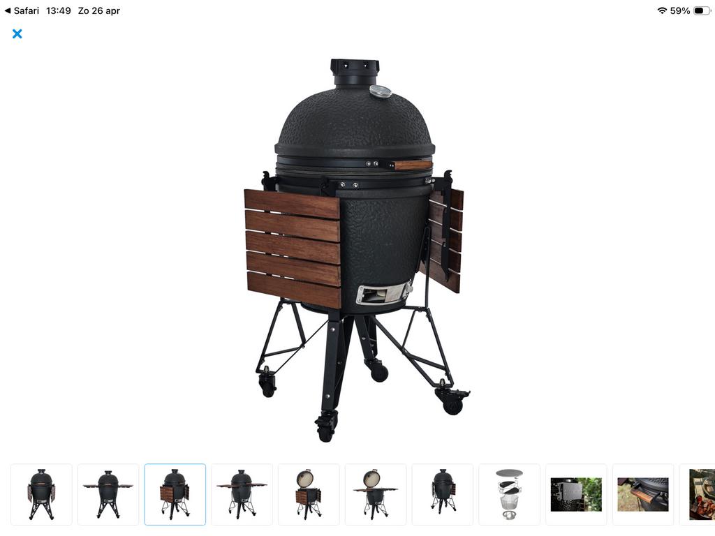 zijtafels en onderstel voor de Kamado Bastard Large (nieuw), Ophalen of Verzenden, Nieuw