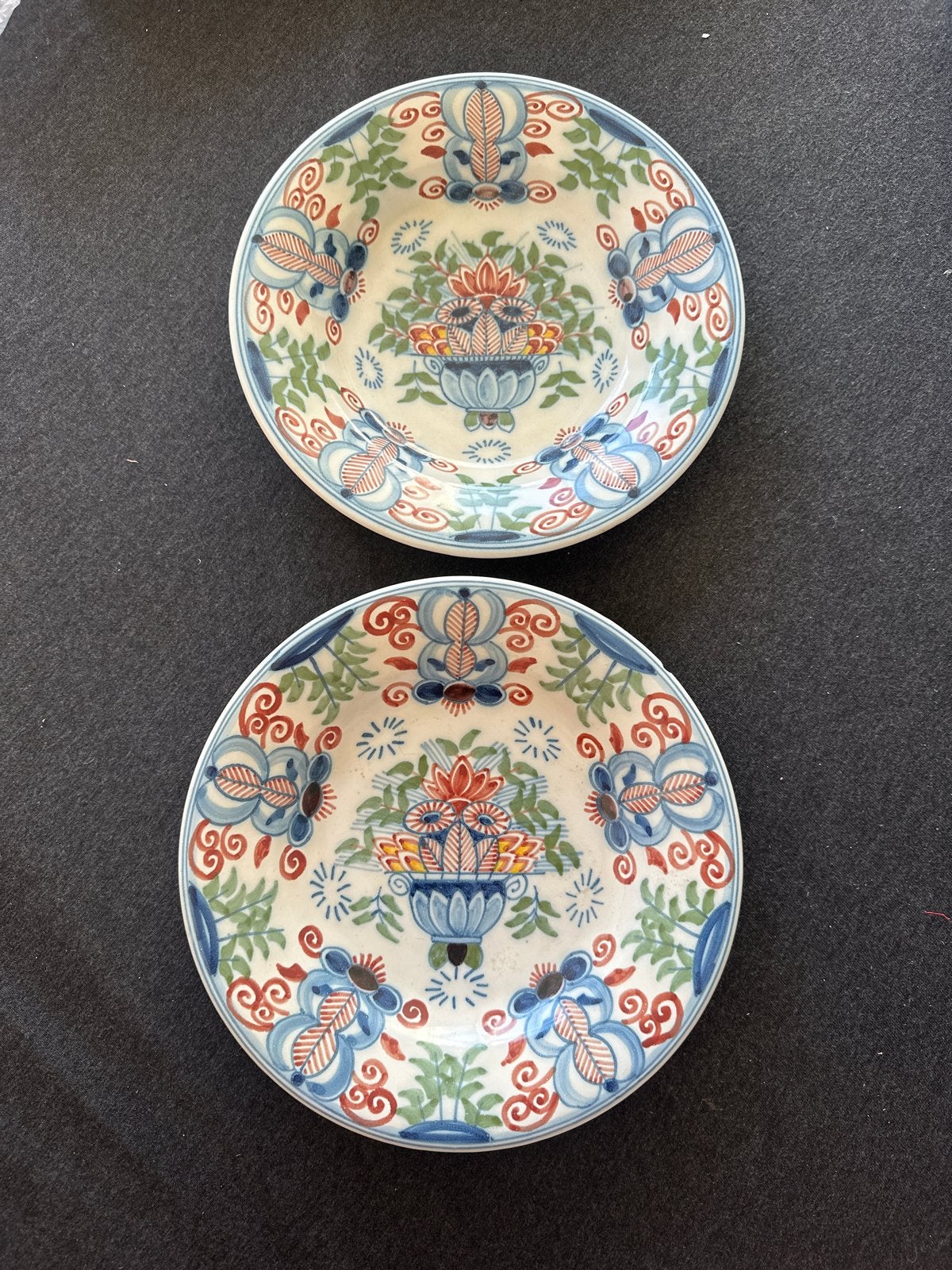 Makkum Tichelaar wandborden - Set van 2, Ophalen