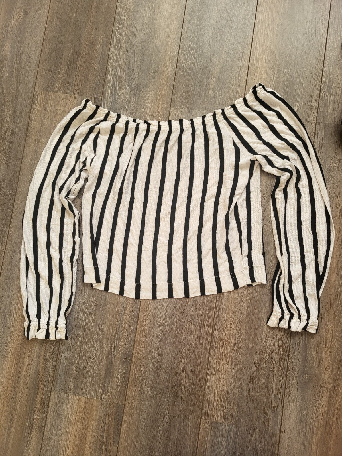 Off shoulder top, maat M, Kleding | Dames, Tops, Zo goed als nieuw, Maat 38/40 (M), Overige kleuren, Lange mouw, Ophalen of Verzenden