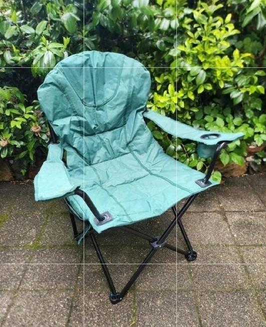 Twee Visstoel Campingstoel XQ Max Foldable Chair Jumbo, Caravans en Kamperen, Kampeermeubelen, Ophalen of Verzenden, Zo goed als nieuw