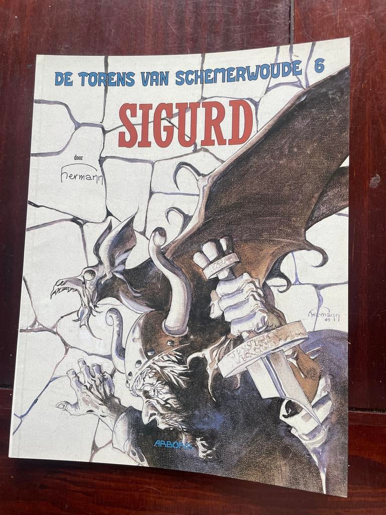 Sigurd - De Torens van Schemerwoude 6 - Hermann, Boeken, Eén stripboek, Ophalen, Gelezen