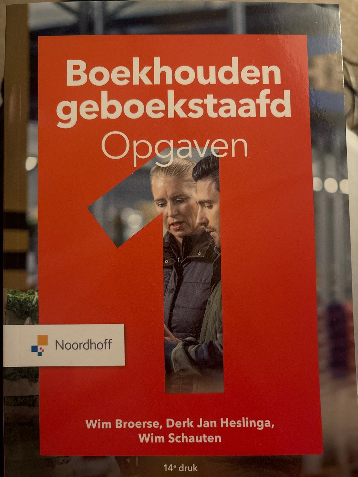 Boekhouden Geboekstaafd Opgaven 1 - 14e druk, Ophalen of Verzenden, Gamma, Gelezen, HBO