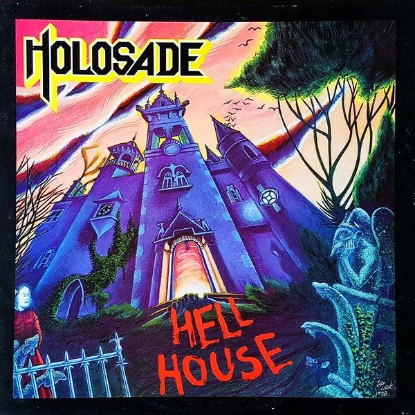 Holosade - Hellhouse LP UK Speed Thrash Metal 1988, LP, Beschermende buitenhoes, Ophalen of Verzenden, 12 inch