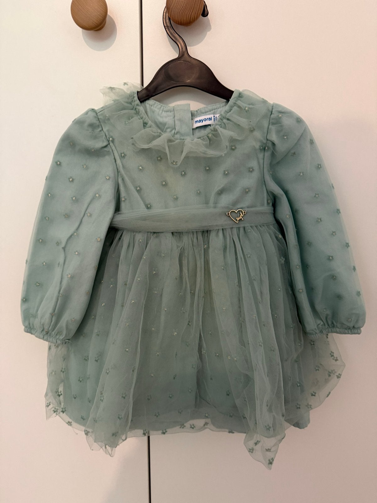 Mayoral jurkje 12m/80cm - Zo goed als nieuw, Kinderen en Baby's, Babykleding | Maat 80, Ophalen of Verzenden, Zo goed als nieuw
