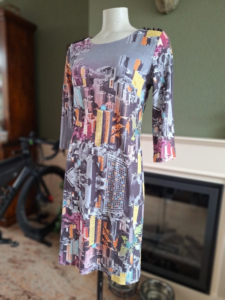 Custo Barcelona prachtige suèdine jurk S 36, Kleding | Dames, Custo, Verzenden, Zo goed als nieuw, Knielengte