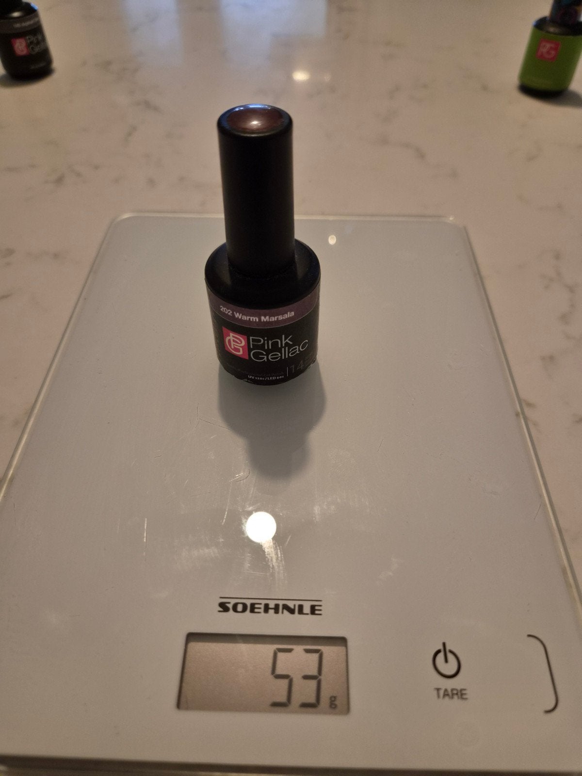 Pink Gelliac Gel Nagellak 202 Warm Marsala, Ophalen of Verzenden, Nieuw, Overige typen