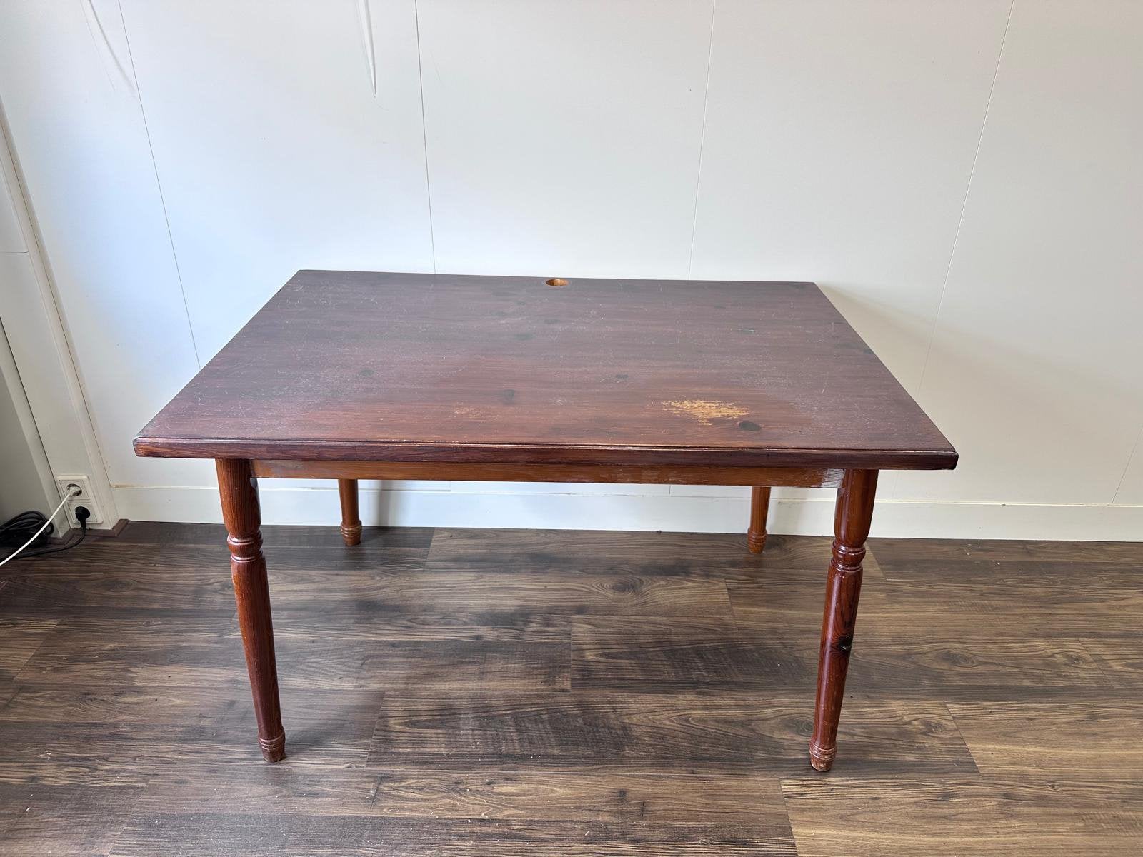 Eettafel, Ophalen, Vier personen, Rechthoekig, 50 tot 100 cm