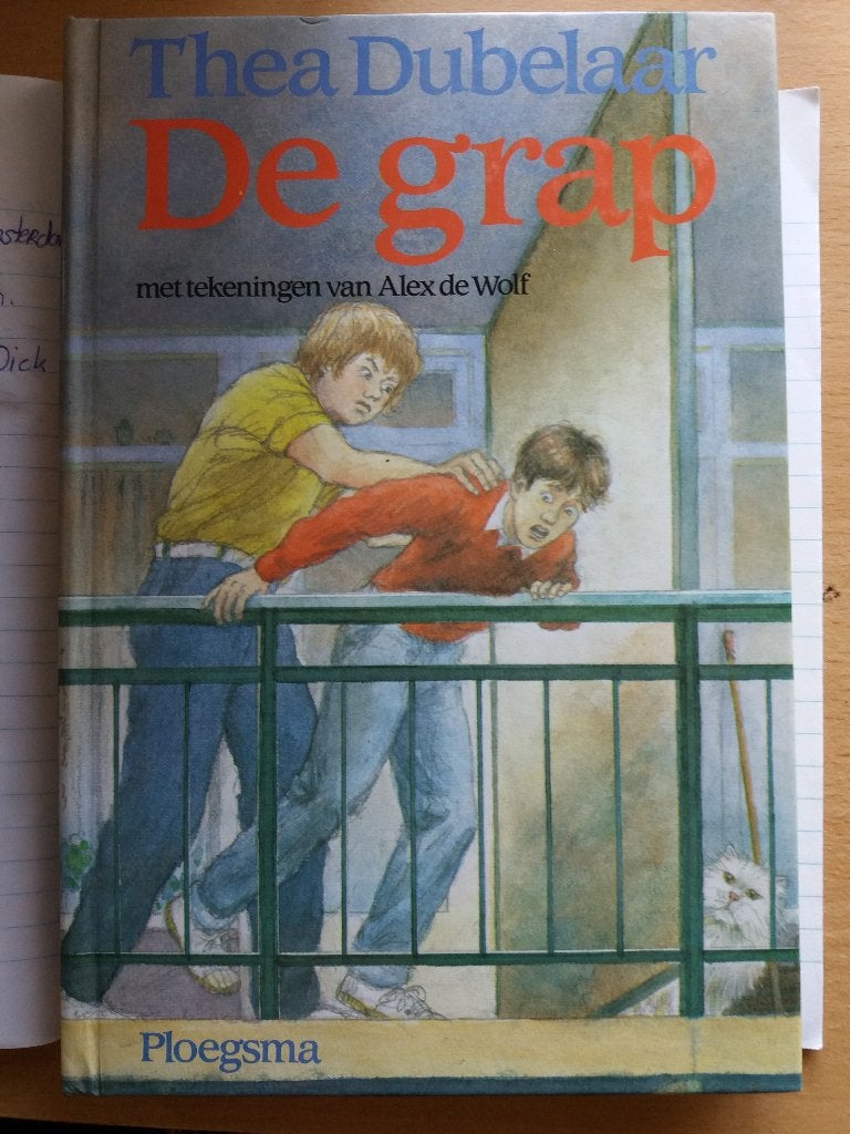 "De Grap", geschreven door : Thea Dubelaar., Non-fictie, Ophalen of Verzenden, Zo goed als nieuw, Thea Dubelaar.