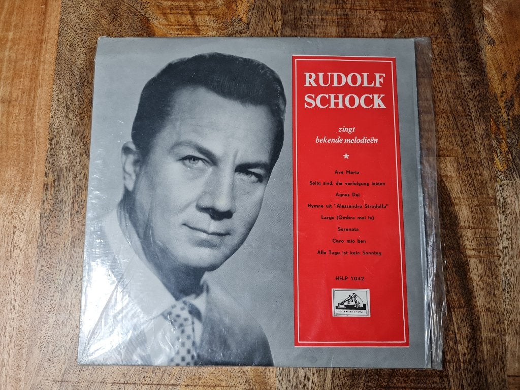 Rudolf Schock - Zingt Bekende Melodieën Vinyl 10 inch, Cd's en Dvd's, Vinyl | Klassiek, LP, Kamermuziek, 10 inch, Overige componisten