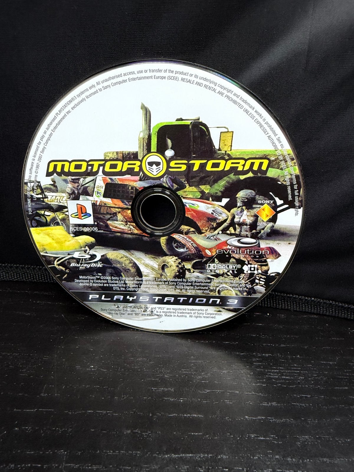 MotorStorm PS3 - Disc Only, Gebruikt, 1 speler, Racen en Vliegen, Ophalen of Verzenden