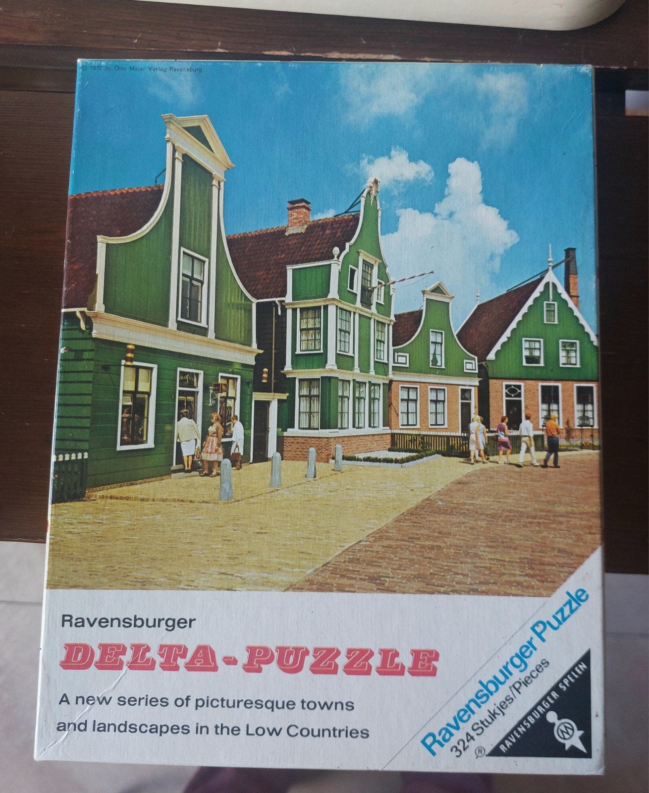 puzzel Zaandijk- Zaanse Schans, Ophalen of Verzenden, Minder dan 500 stukjes, Gebruikt, Legpuzzel