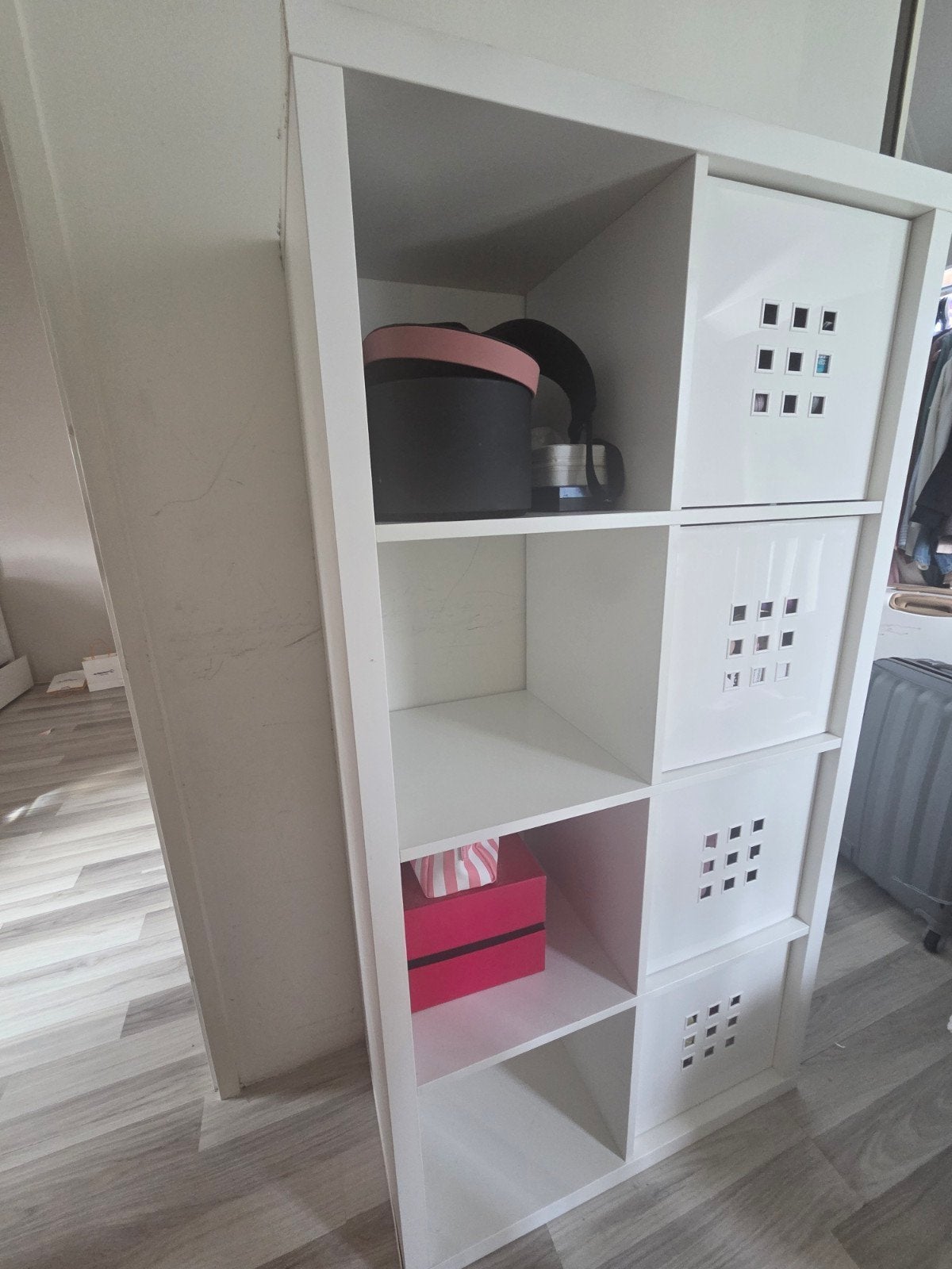 ikea vakkenkast met bakken, Ophalen
