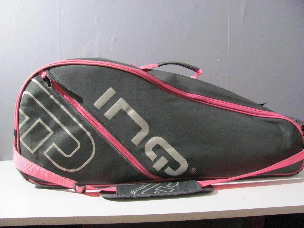 Inqonline tennistas voor zo'n 6 rackets, Ophalen of Verzenden, Zo goed als nieuw, Tas, Overige merken