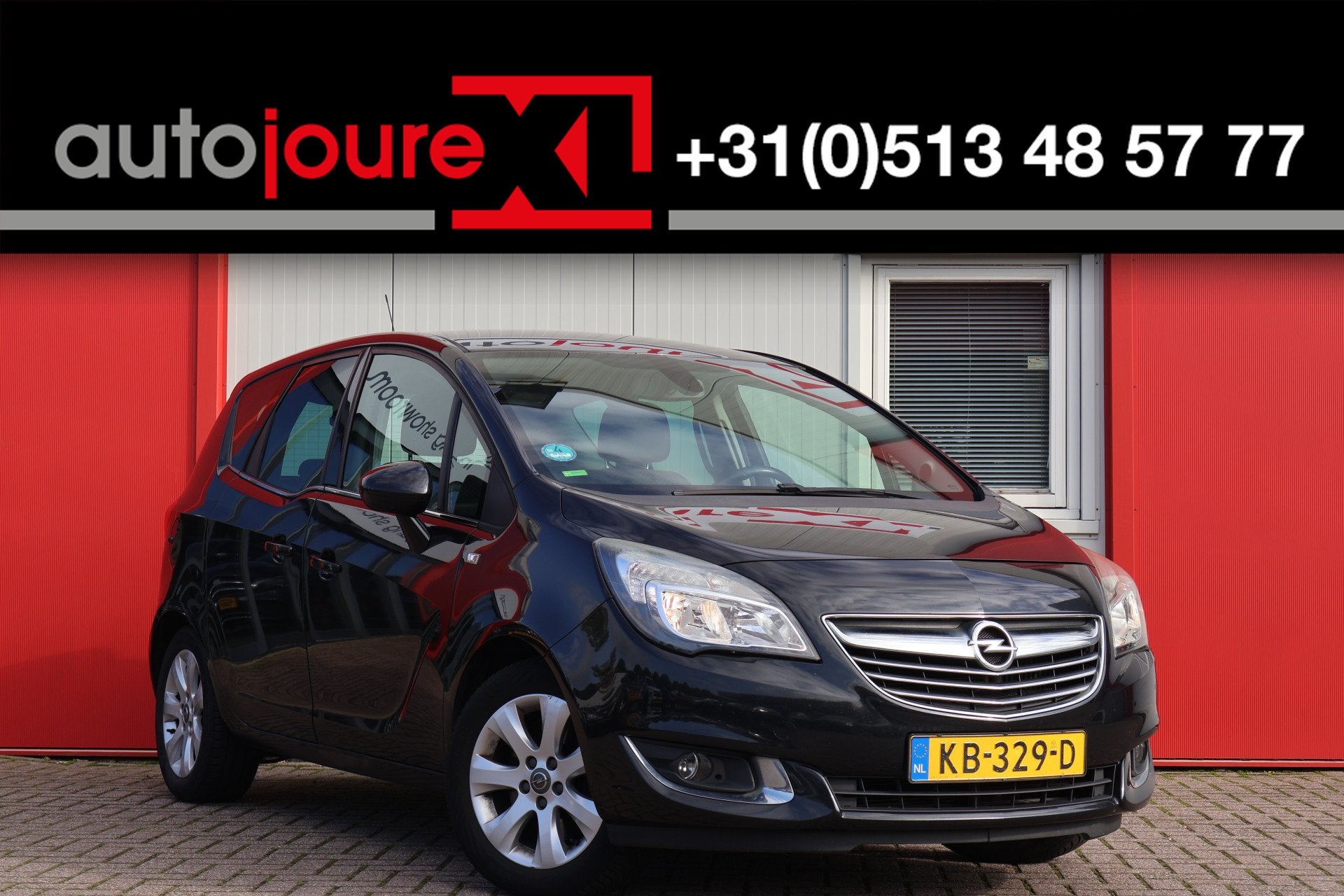 Opel Meriva 1.6 CDTi Blitz (bj 2016), Voorwielaandrijving, Gebruikt, 4 cilinders, Zwart