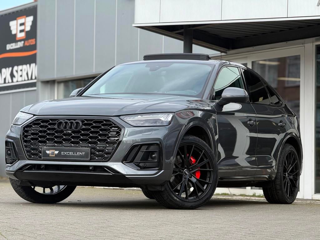 Audi Q5 Sportback 50 TFSI e quattro S tronic Black edition |, Automaat, Gebruikt, Zwart, 4 cilinders