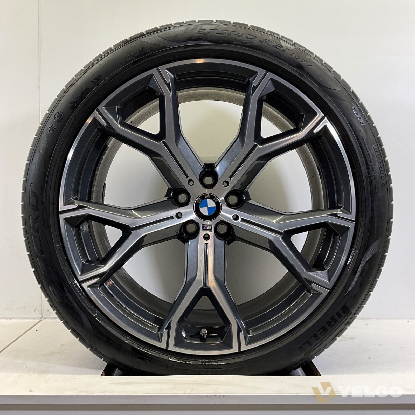 BMW X5 G05 X6 G06 BREEDSET VELGEN + WINTERBANDEN 21 INCH ORI, Auto-onderdelen, Gebruikt, -, 275 mm, -