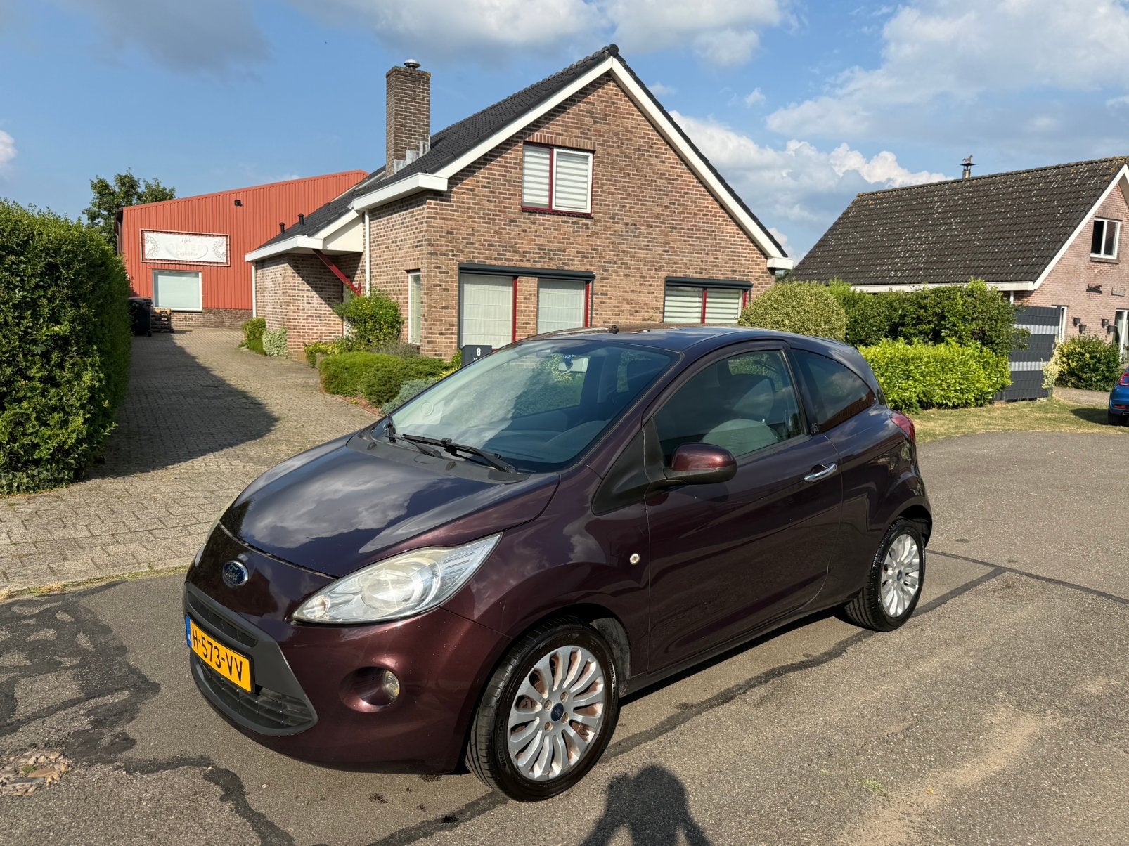 Te koop Ford Ka 1.2 - lage km - vol opties, Auto's, Voorwielaandrijving, 1242 cc, 4 cilinders, 4 stoelen