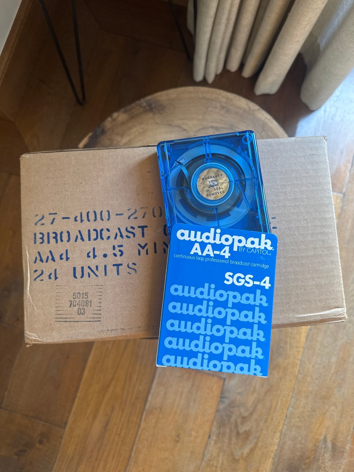 24x Audiopak AA-4 Jingle Cartridges Nieuw in Doos, Ophalen of Verzenden, Nieuw