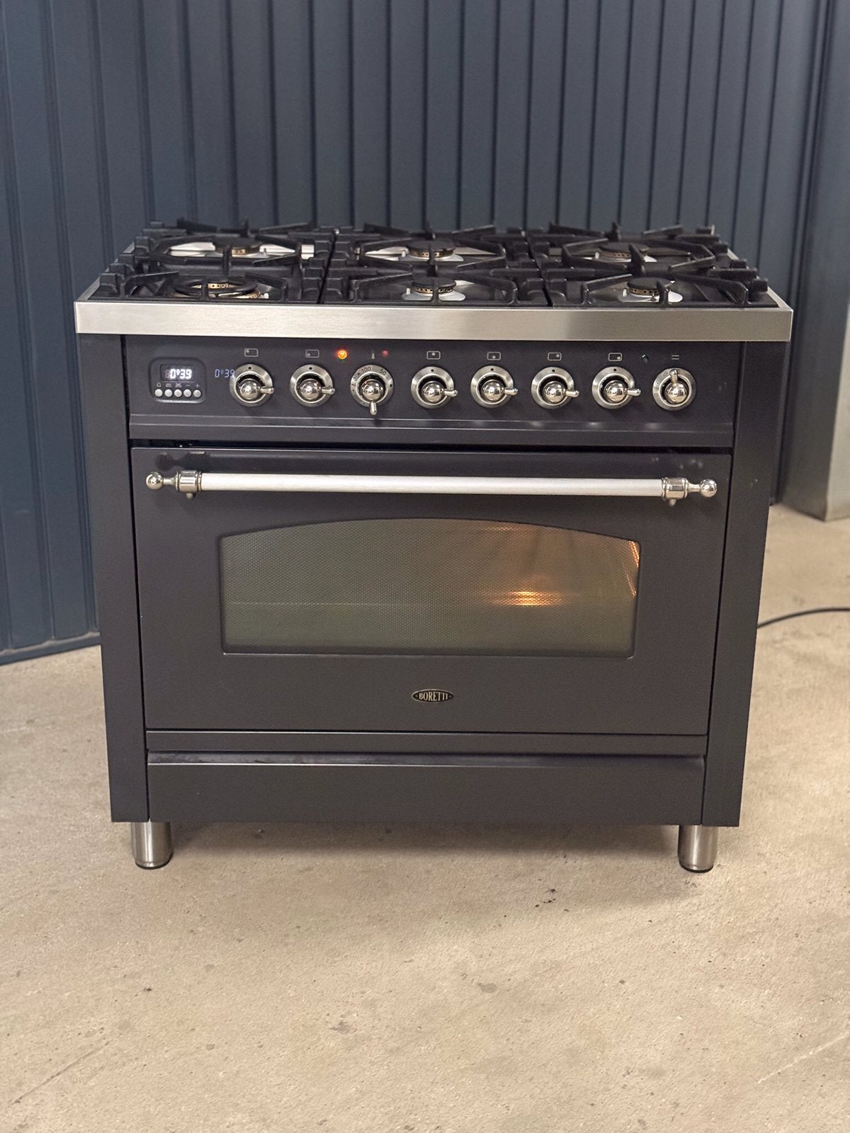 Boretti Gasfornuis bijna nieuw, Ophalen, Warmhoudplaat, 60 cm of meer, Zo goed als nieuw