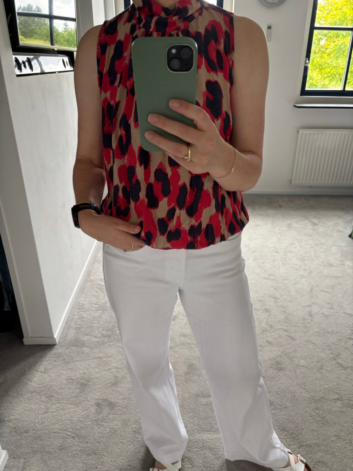 Studio Anneloes Top met Luipaardprint - Maat XS, Ophalen of Verzenden, Zo goed als nieuw, Zonder mouw, Maat 34 (XS) of kleiner