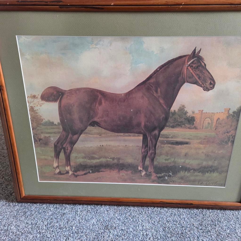 Te koop 2 otto eerelman printen, Antiek en Kunst, Kunst | Schilderijen | Klassiek, Ophalen