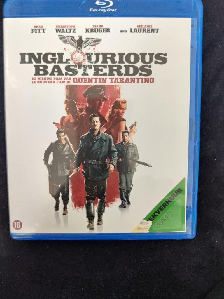 Inglourious Basterds Blu-ray, Ophalen of Verzenden