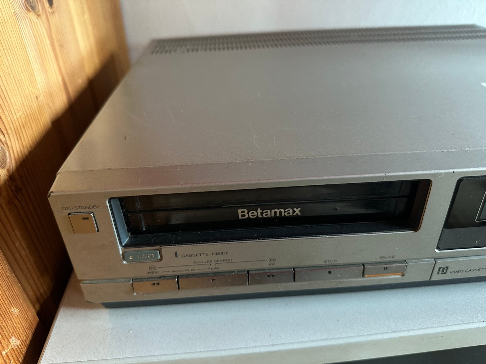 Goed werkende sony betamax videorecorder, Audio, Tv en Foto, Videospelers, Ophalen of Verzenden