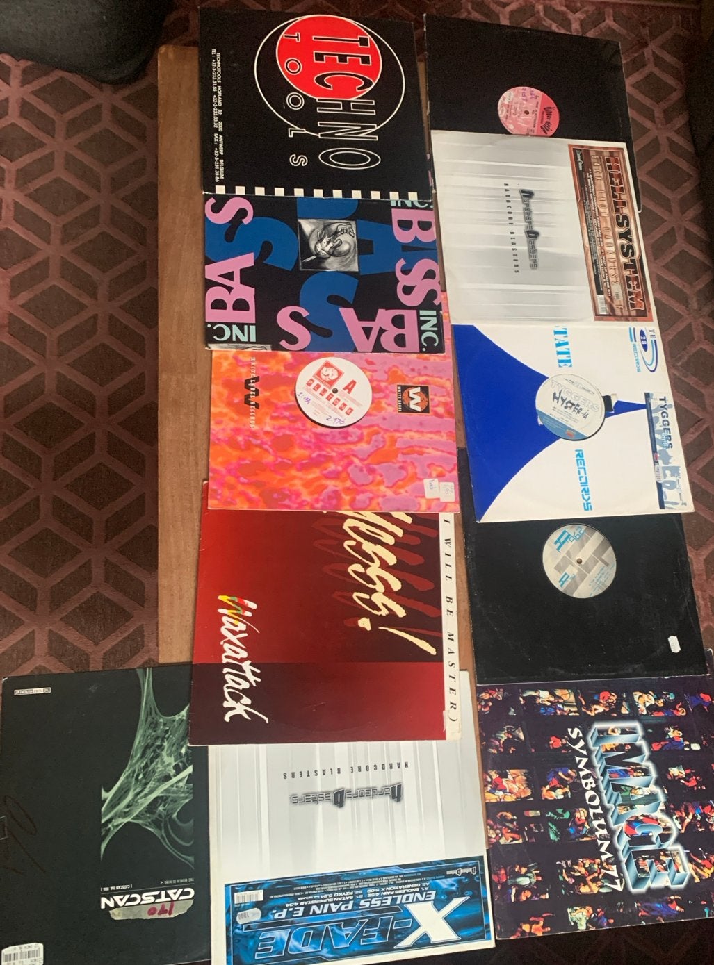 Grote collectie Techno, Hardcore, House vinyl (12 inch), Cd's en Dvd's, Vinyl | Dance en House, LP, Gebruikt, Ophalen of Verzenden