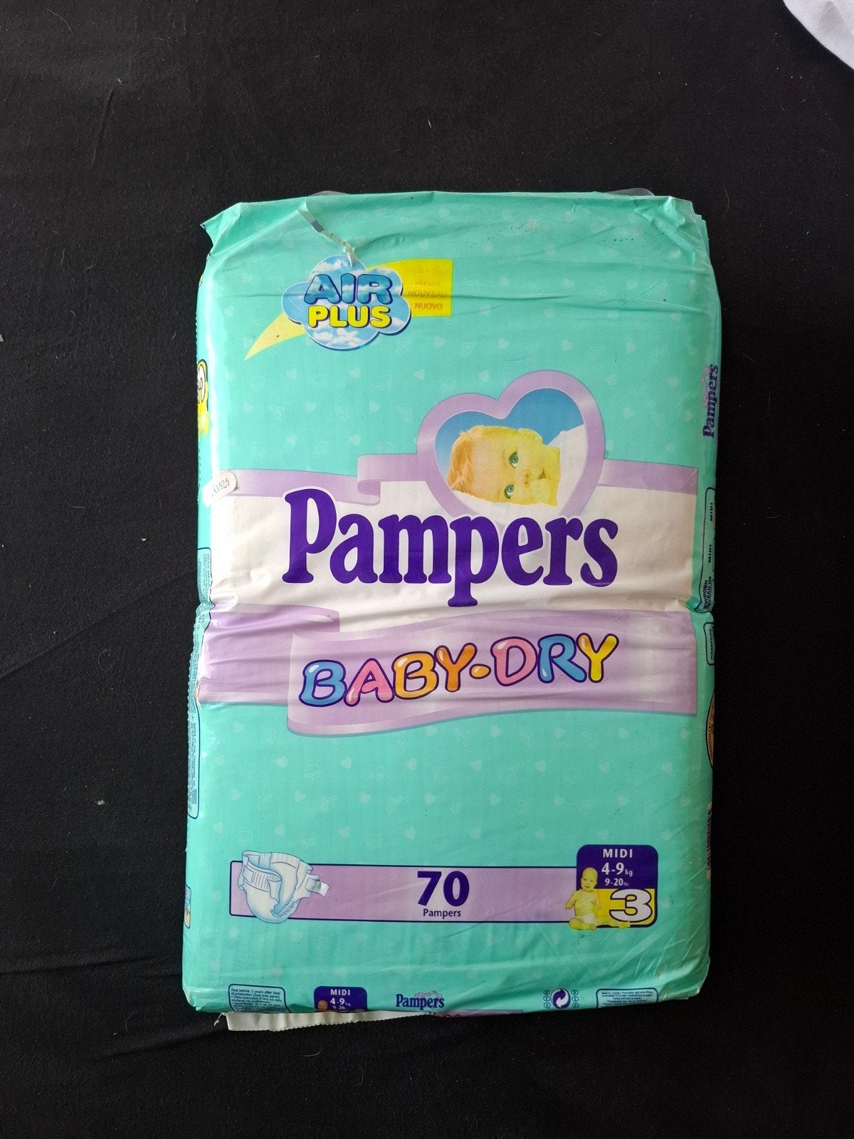 Pampers baby dry  Vintage, Ophalen of Verzenden, Nieuw, Overige typen