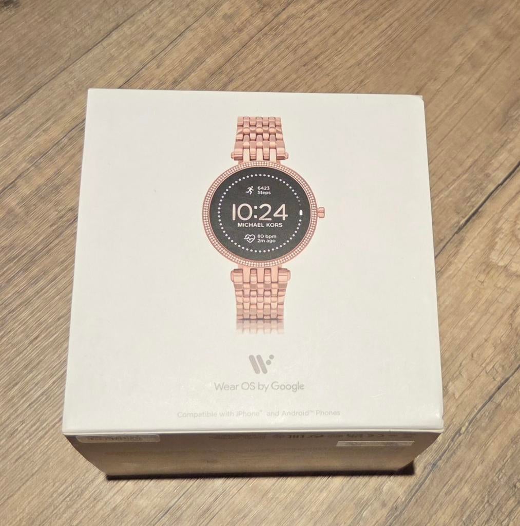 Michael kors darci gen 5e smartwatch, Ophalen, Zo goed als nieuw, Stappen, Android