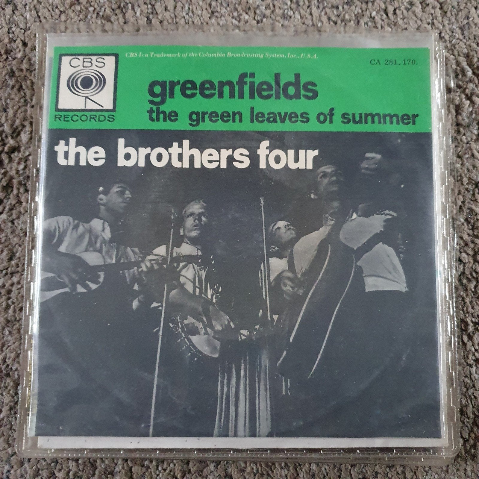 The Brothers Four - Greenfields, Ophalen of Verzenden, Zo goed als nieuw, Nederlandstalig