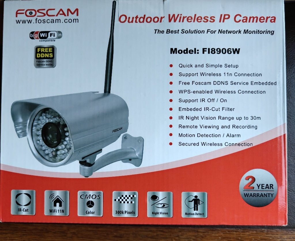 Foscam FI8906W outdoor camera, Ophalen, Nieuw, Buitencamera