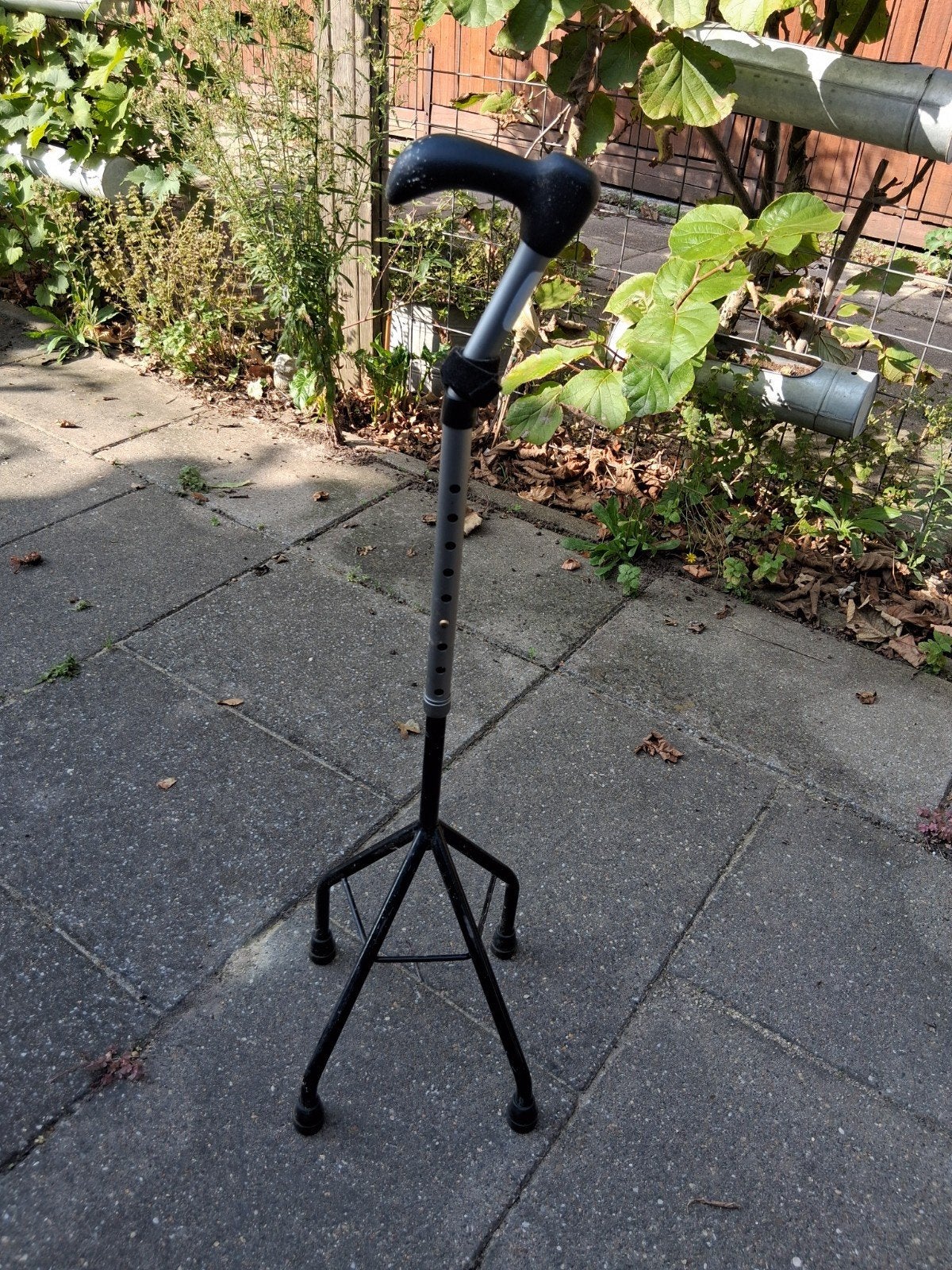 Wandelstok 4-poot, Ophalen, Verstelbaar