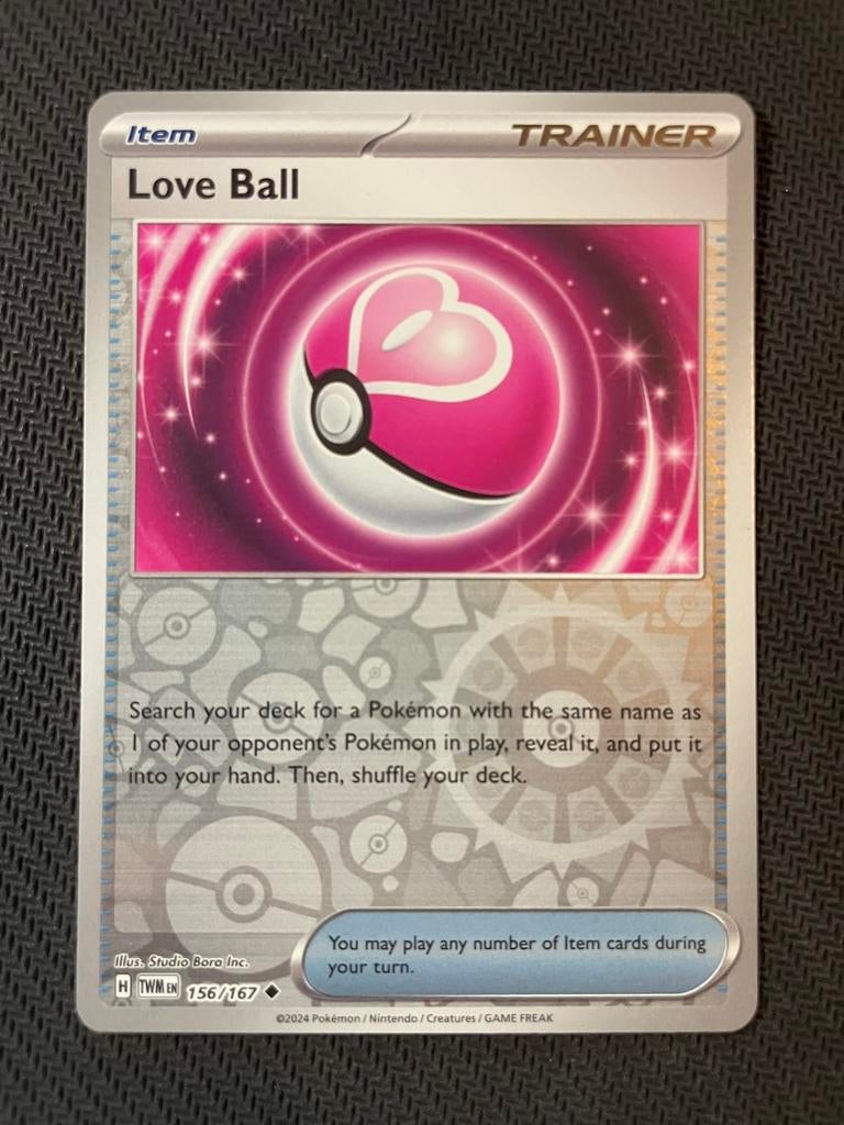 Love Ball 156/167 Reverse Holo Twilight Masquerade Packfresh, Ophalen of Verzenden, Zo goed als nieuw