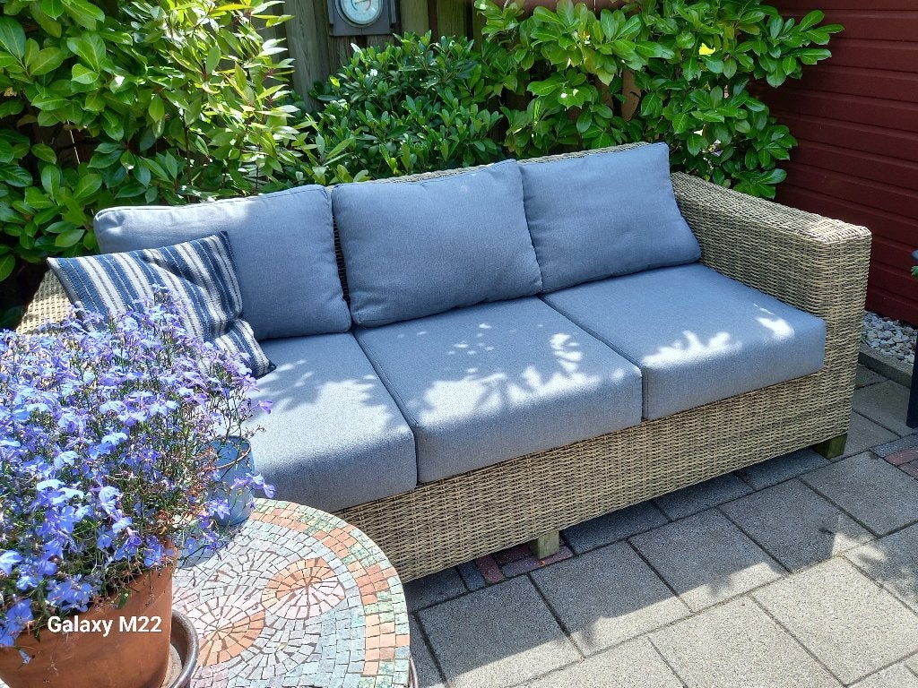 Tuinbank, Ophalen, Zo goed als nieuw, Rotan