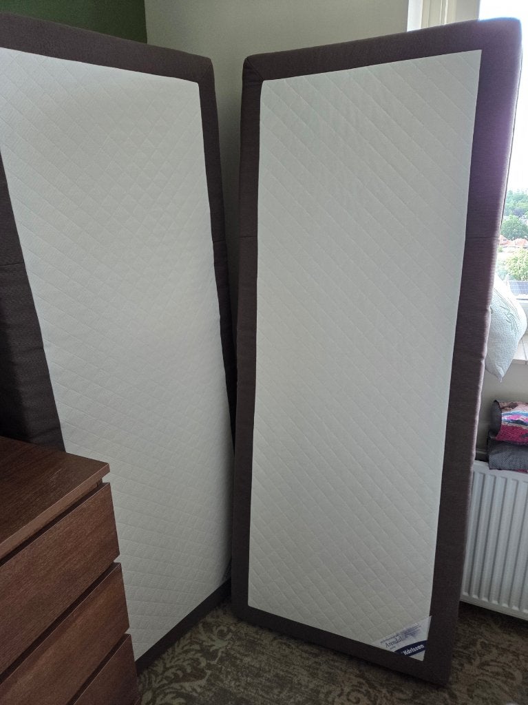 Matrassen pocketveer, Ophalen, Eenpersoons, Zo goed als nieuw, 80 cm