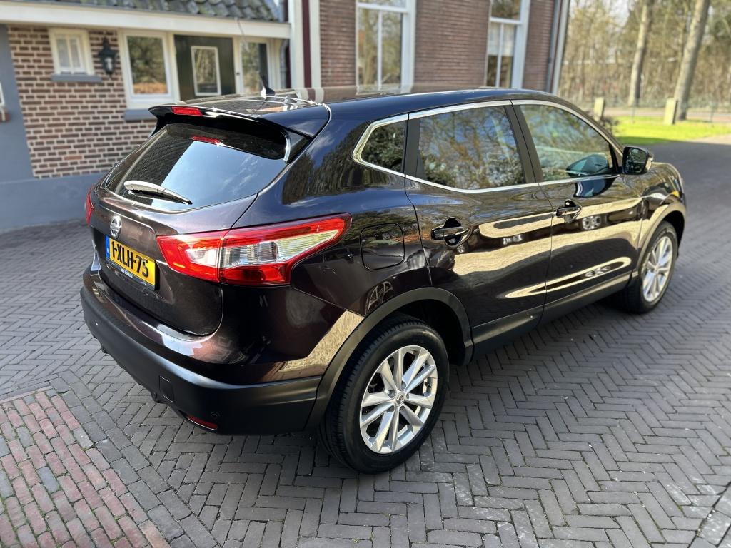 Nissan QASHQAI 1.2 Navi, Panoramadak, Camera, Keyless, Stof, Gebruikt, Met garantie (alle), 116 pk