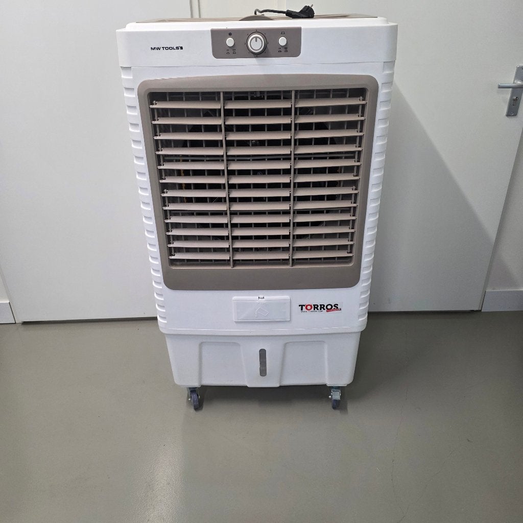 MW Tools Torros Mobiele koelventilator BVK800 80m² 8000m³/u, Doe-het-zelf en Verbouw, Ventilatie en Afzuiging, Ophalen, Ventilator