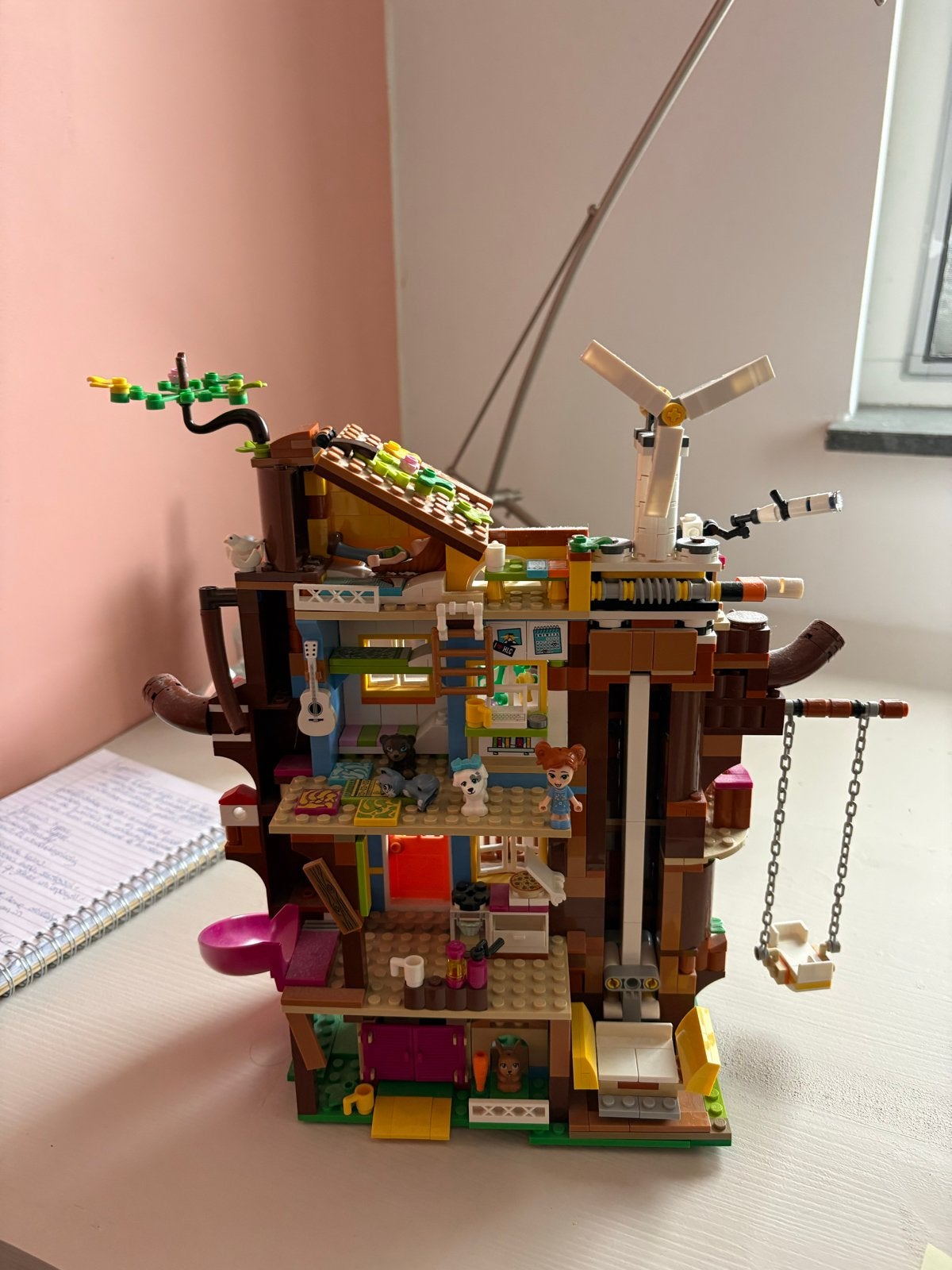 Lego Friends Boomhut, Ophalen of Verzenden, Zo goed als nieuw, Overige merken