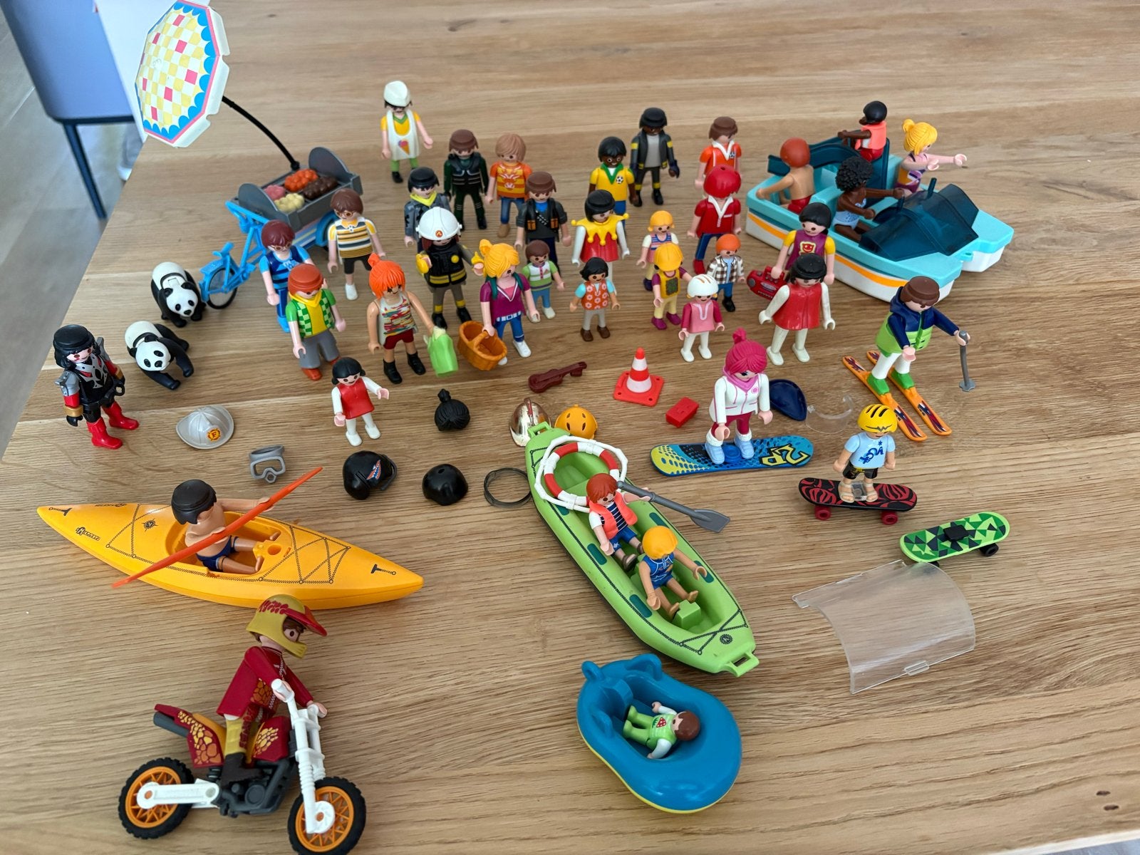 Grote Playmobil set met veel figuren en accessoires, Ophalen, Gebruikt, Jongen of Meisje