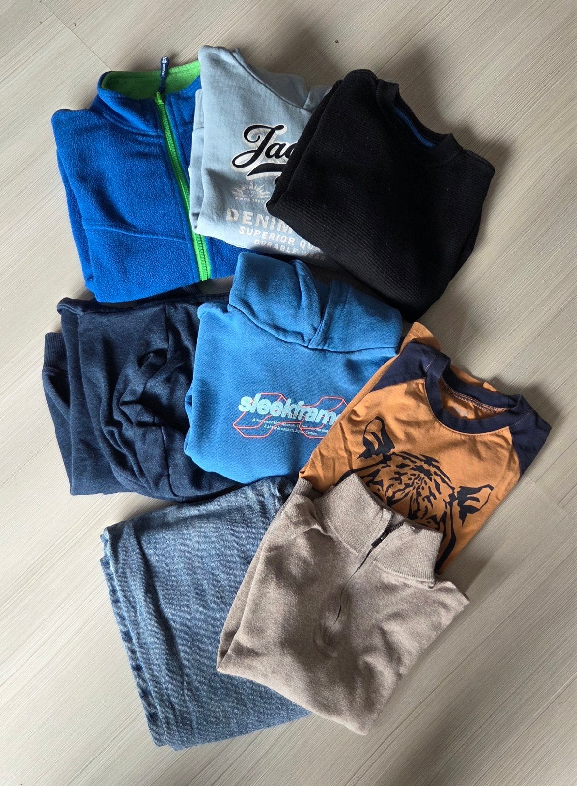 Set jongens herfst/winterkleding,maat 12, Ophalen of Verzenden, Gebruikt, Maat 128