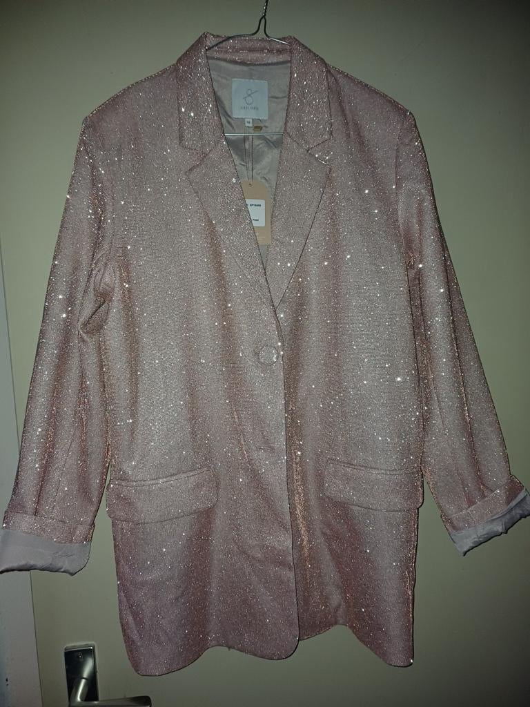Glitter Colbert van Eight Paris - Maat M - Stijlvol Jasje, Kleding | Dames, Overige kleuren, Jasje, Gedragen, Ophalen