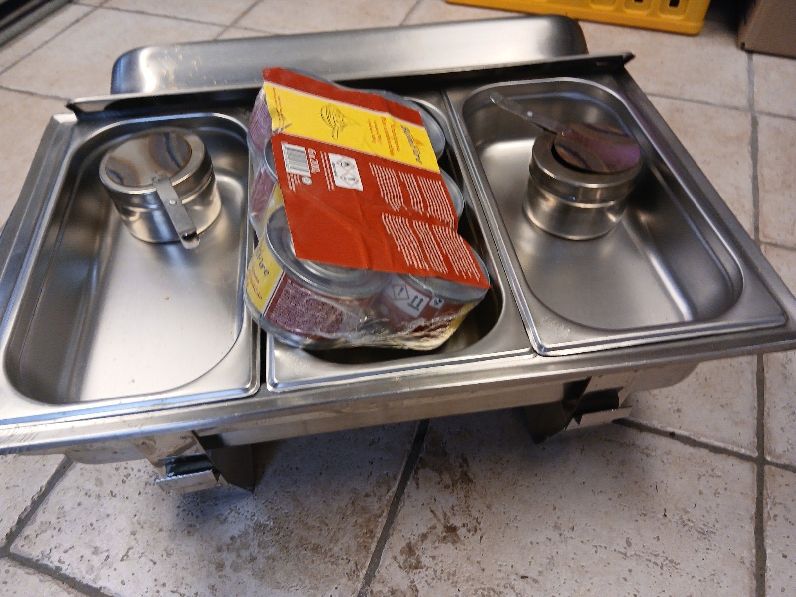 warmhoudbak, Huis en Inrichting, Ophalen, Zo goed als nieuw