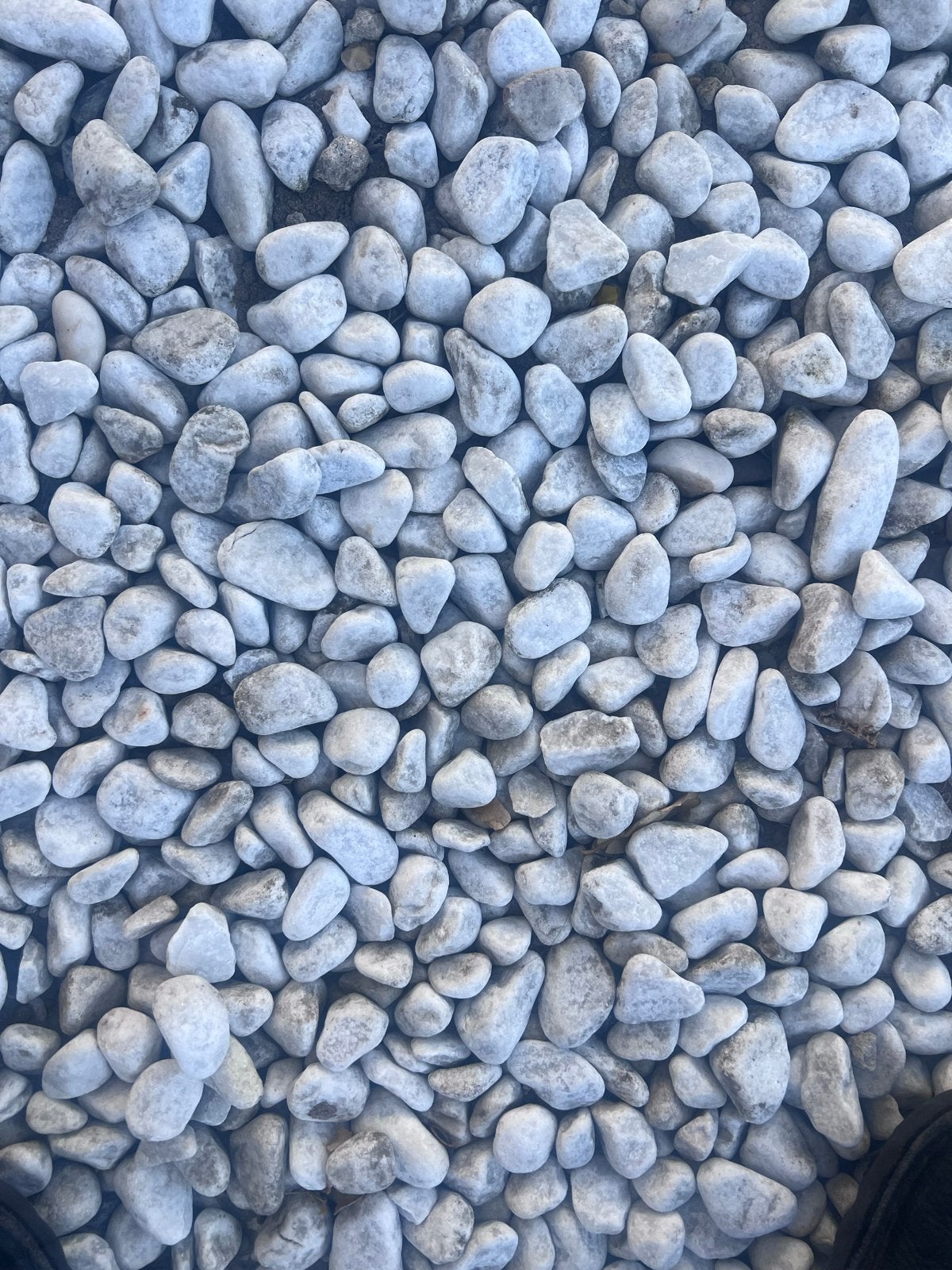 Wit grind voor tuin of oprit, Tuin en Terras, Ophalen, Gebruikt, Wit, Grind