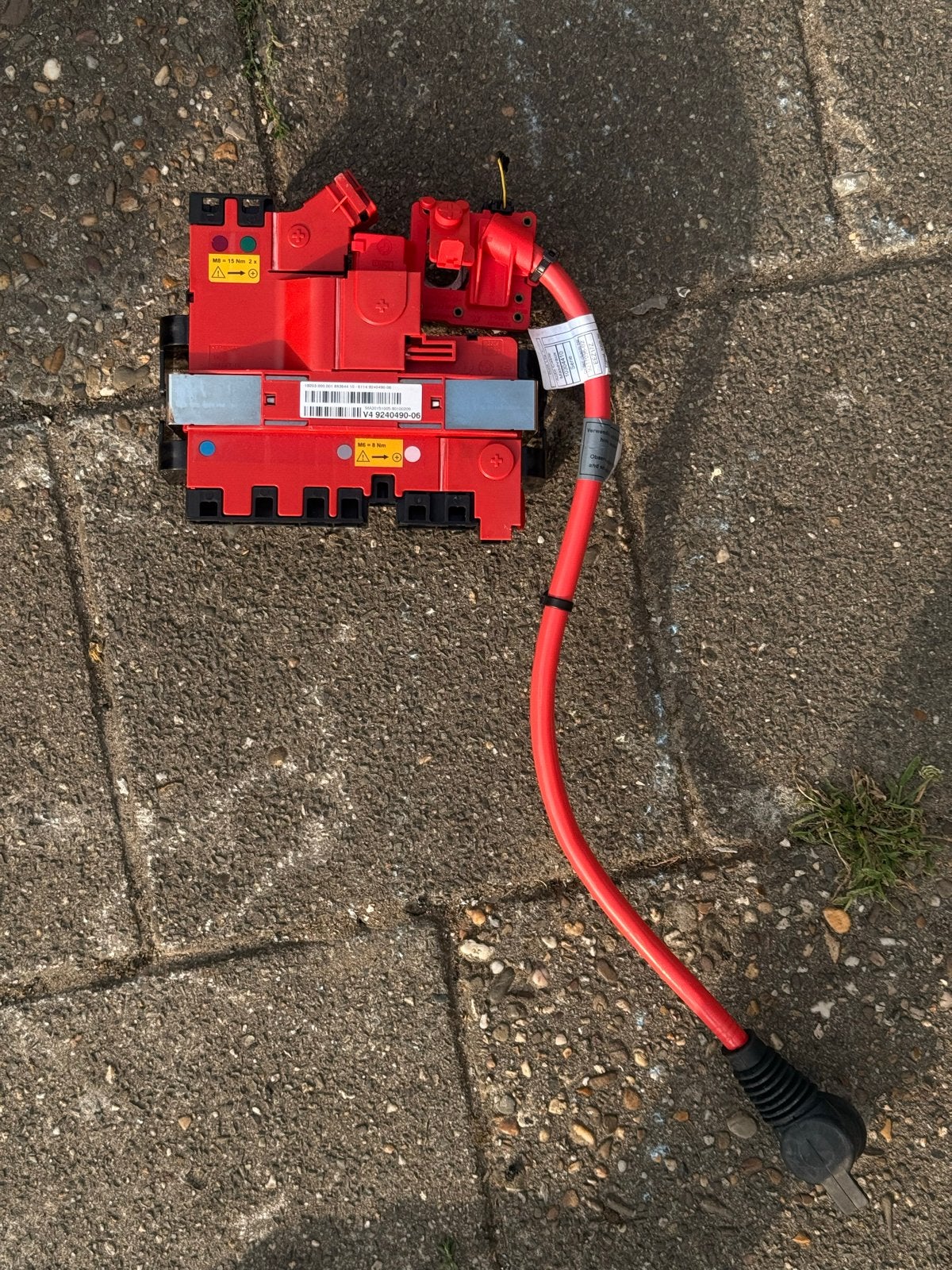 BMW Accukabel Pluspool met Zekering, Ophalen of Verzenden, Gebruikt, BMW