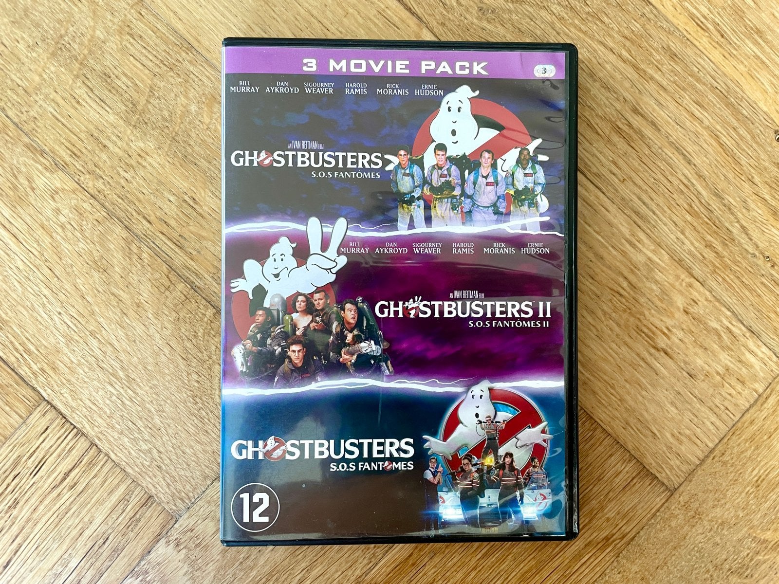 Ghostbusters - 3 films op DVD (nette staat, met NL), Engels, Nederlands, Science Fiction en Fantasy, Ophalen of Verzenden