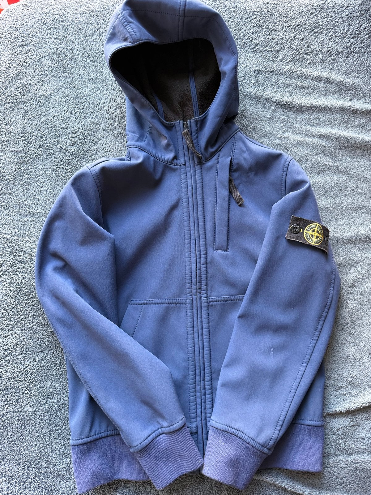 Stone Island Soft Shell Jas maat 140, Ophalen of Verzenden, Zo goed als nieuw, Jongen, Jas