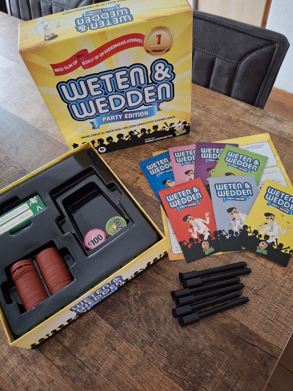 weten en wedden partyspel, Ophalen of Verzenden