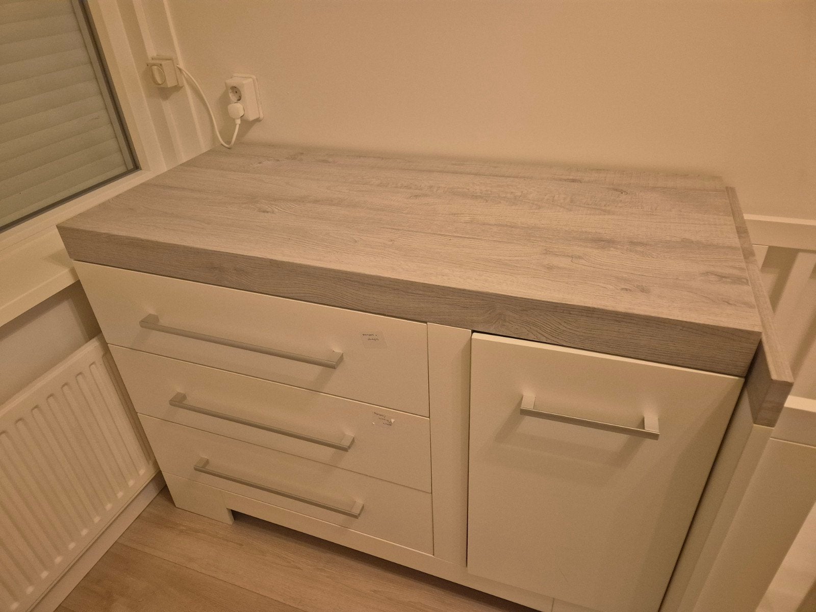 TWF Futura commode - Stijlvol en functioneel, Ophalen, Gebruikt, 50 tot 70 cm, 100 cm of meer